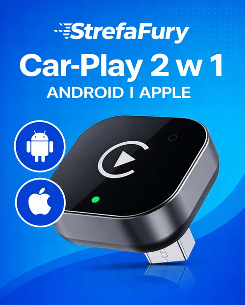 StrefaFury™ | Adapter CarPlay 2w1