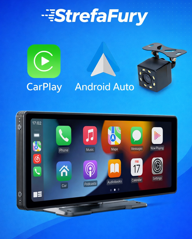 StrefaFury™ | Ekran CarPlay + Kamera