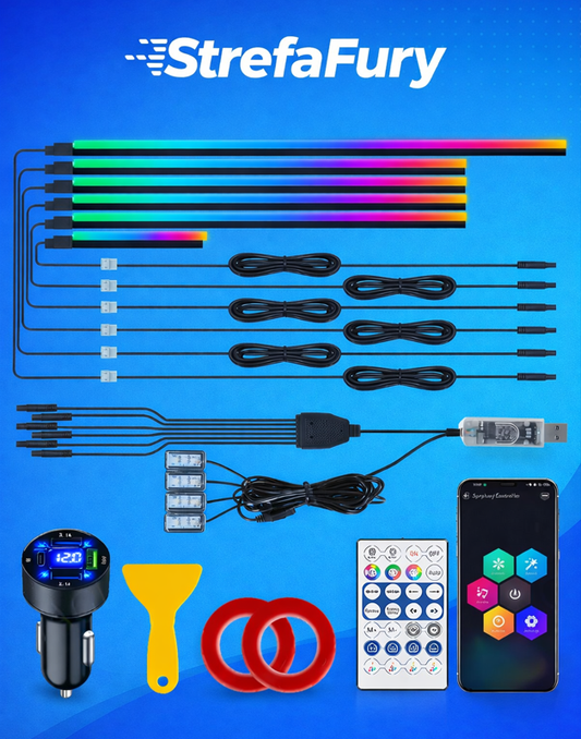 StrefaFury™ | Ambient LED RGB 10w1